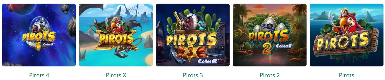 Pirots series versions 2 3 X